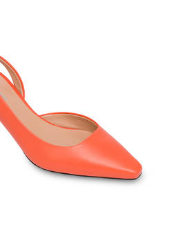 Cote d'Azur Nappa leather slingback Photo 4