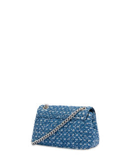 Piccola borsa in denim con paillettes Matelassé Waltzer Night Photo 3