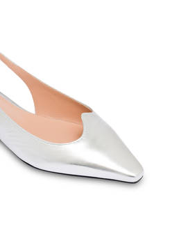 Ballerine in nappa laminata Wave Photo 4