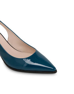 Attitude slingback in patent leather Photo 4