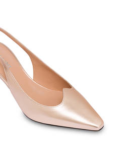 Slingback in nappa laminata Wave Photo 4