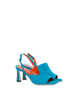 Wildleder-Mules Slingback Wave Photo 2