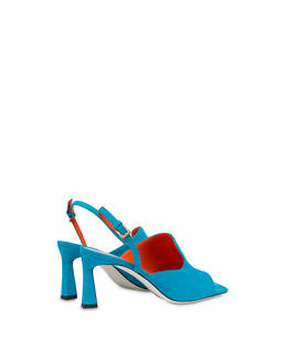 Wildleder-Mules Slingback Wave Photo 3