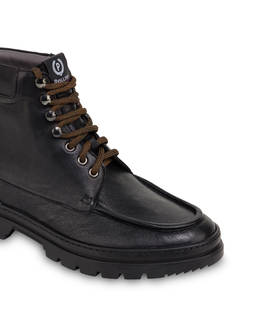 Vintage Ice Cracker nappa leather combat boot Photo 6