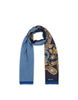 Modal-blend scarf featuring a Paisley print Photo 2