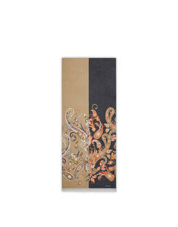 Modal-blend scarf featuring a Paisley print Photo 1