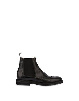 Beatle boot in Mannish abraided calfskin Photo 1