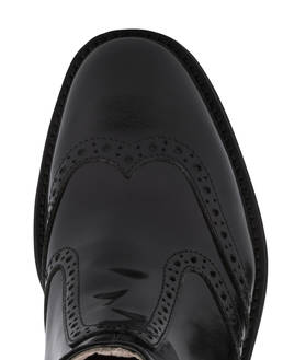 Beatle boot in Mannish abraided calfskin Photo 4
