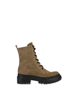 Kampfstiefel aus Spaltleder Winter Step Photo 1