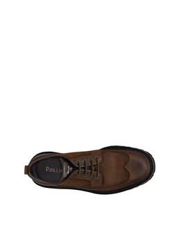 Budapest split leather and calfskin derby Photo 3