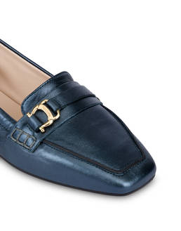 Uptown metallic Nappa leather loafers Photo 4