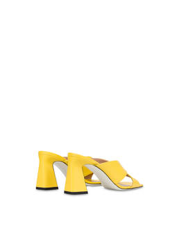 Camber Sand garnet calfskin mules Photo 3
