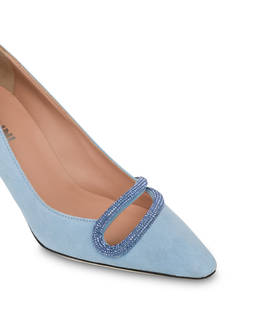 Bling Bling suede pumps Photo 4
