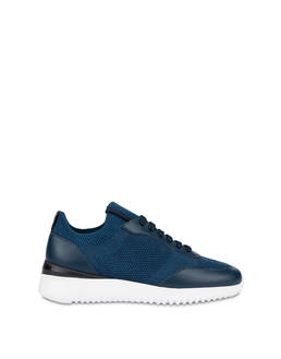 Sneakers in maglia e vitello B-side Photo 1