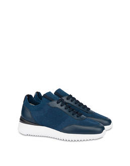 Sneakers in maglia e vitello B-side Photo 2