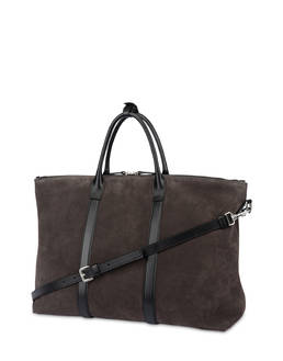 The New Touch double-handle bag in nubuck leather Photo 3
