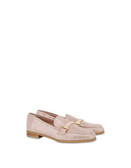 Mocassini Pollini Flexy in camoscio laminato Photo 2