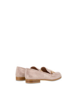 Mocassini Pollini Flexy in camoscio laminato Photo 3