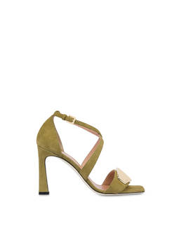 Bullion suede sandals Photo 1