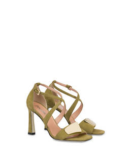 Bullion suede sandals Photo 2