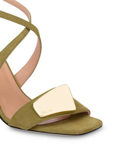 Bullion suede sandals Photo 4