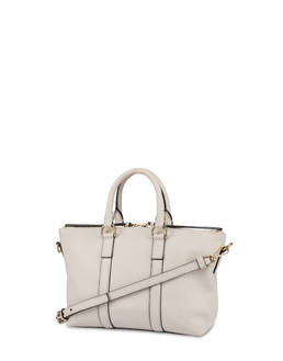 Minimalistische Doppelgriff-Tasche aus Kalbsleder Photo 3