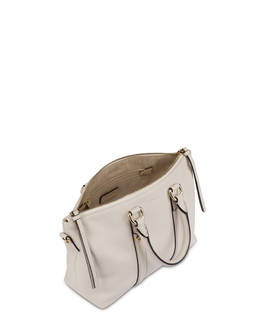 Minimalistische Doppelgriff-Tasche aus Kalbsleder Photo 4