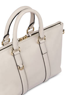 Minimalistische Doppelgriff-Tasche aus Kalbsleder Photo 5