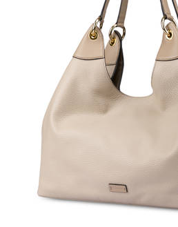 Borsa doppio manico in vitello Anjia Photo 5