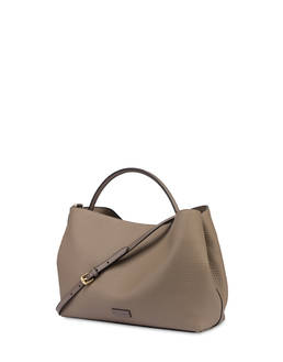 Borsa doppio manico in vitello bottalato Marlene Photo 2