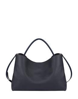 Tasche mit Doppelgriff aus getrommeltem Kalbsleder Marlene Photo 1