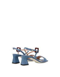 Denim-Sandalen Between The Lines Photo 3
