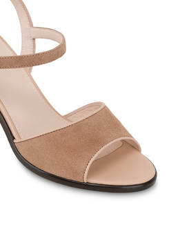 Outline suede sandals Photo 4