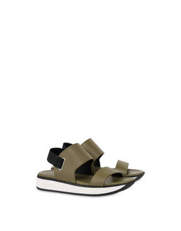 Walking Nature calfskin sandals with elastic Photo 2