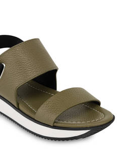 Walking Nature calfskin sandals with elastic Photo 4