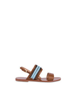 Rodeo calfskin flat sandals Photo 1