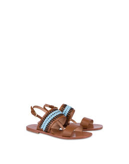 Rodeo calfskin flat sandals Photo 2