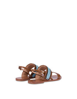 Rodeo calfskin flat sandals Photo 3