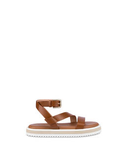 Flache Sandalen mit Knöchelriemen West Side Photo 1