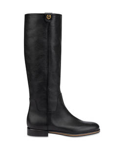 Stiefel Cavaliere Core aus gewalktem Kalbsleder Photo 1