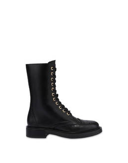 Combat Boot Cambridge aus Kalbsleder Photo 1