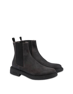 Gentlemen's Club Chelsea Boot in Greased Split Leather Photo 2