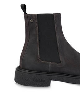 Gentlemen's Club Chelsea Boot in Greased Split Leather Photo 5