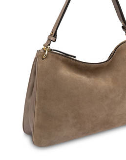 Marlene Big Shoulder Bag in Split Leather Photo 4
