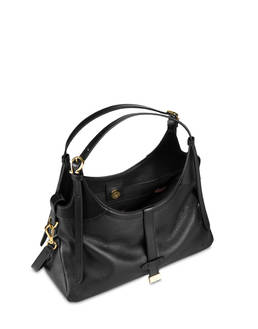 Mia Small Double Handle Bag in Grained Calfskin Photo 3