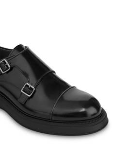 James Double Monk in Brushed calfskin Photo 5