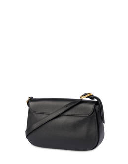 Crossbody Bag Fence in Vitello Granato Photo 2