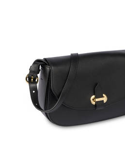 Crossbody Bag Fence in Vitello Granato Photo 4