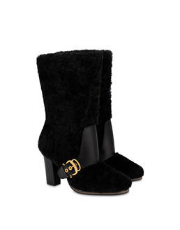Fence Boot in Shearling Photo 2