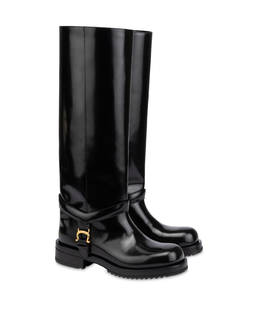 Stiefel Mia aus geschliffenem Kalbsleder Photo 2